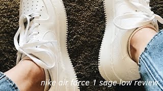 air force 1 sage low sizing