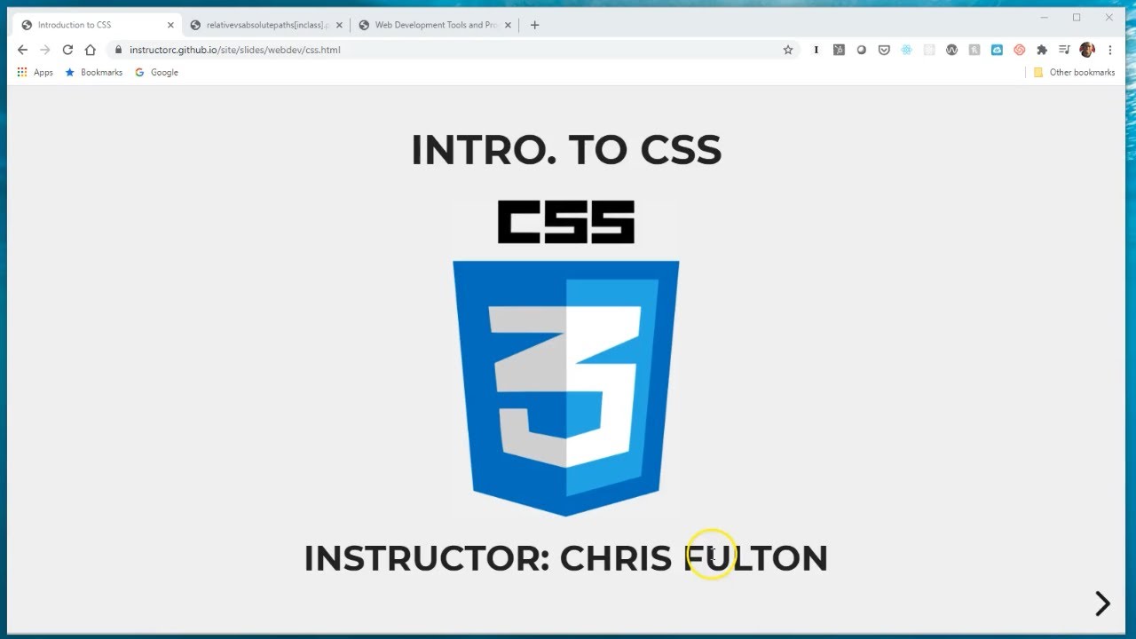 Understanding CSS - Internal, External and Inline CSS - YouTube
