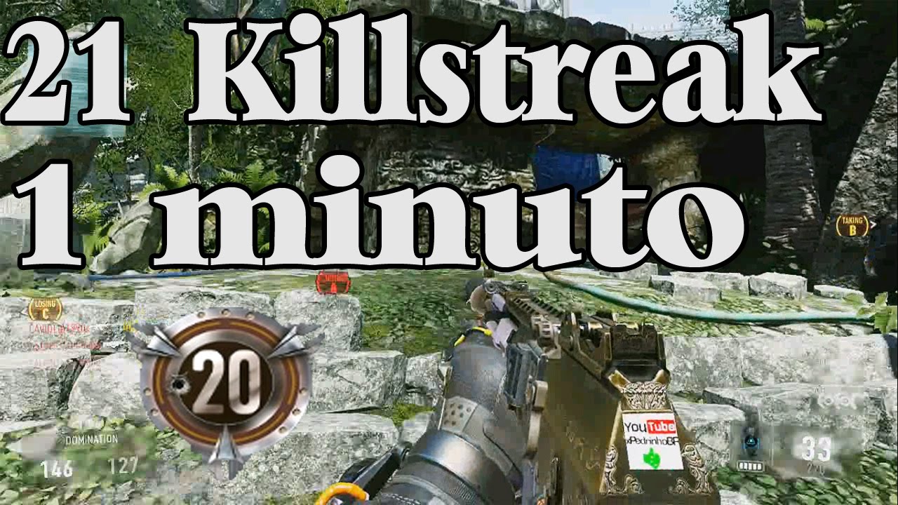 CoD AW 21 killstreak em 1 minuto YouTube