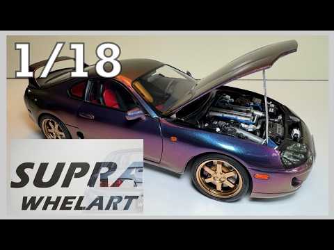 1/18 Toyota Supra A80 Purple 🤩WHELART🤩 - YouTube