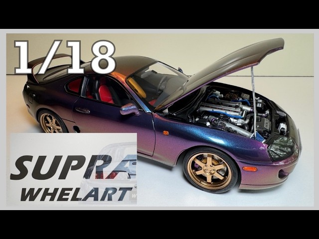 1/18 Toyota Supra A80 Purple 🤩WHELART🤩 - YouTube