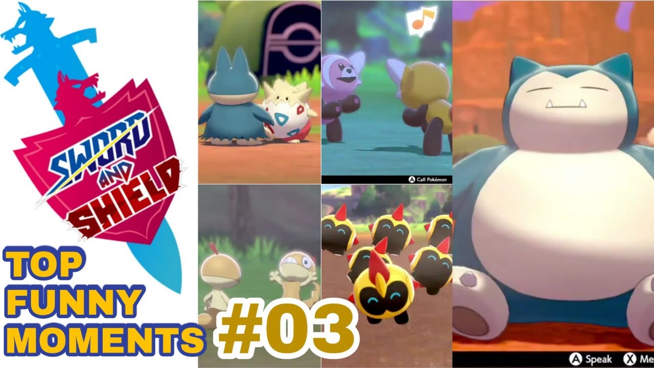 Part 03 Pokemon Sword And Shield Top Funny Cute Moments Compilation