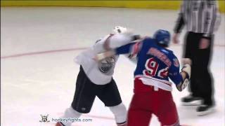 Steve MacIntyre vs Derek Boogaard Round 1 Nov 14, 2010