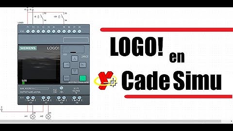 COMO SIMULAR LOGO! DE SIEMENS en CADESIMU | Circuitos con PLC LOGO | Lenguaje LADDER