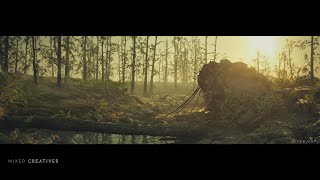 Somewhere In the Forest - Process Breakdown (Cinema 4D + Octane + AE)