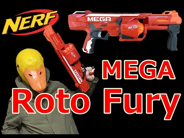 NERF】メガ ロトフューリーの紹介【MY NERF COLLECTION】#24 N-Strike