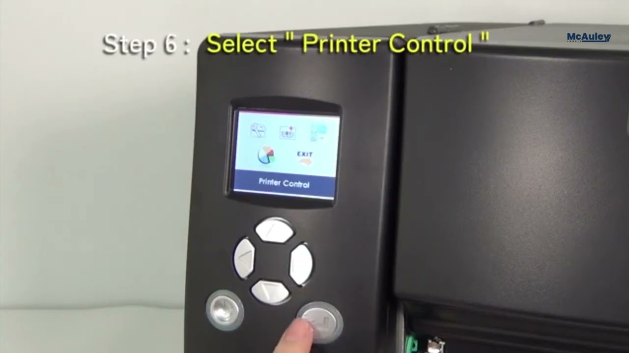 GoDEX EZ2250i & EZ2350i Industrial Printer – Label Calibration & Self‑Test Guide | McAuley Labels