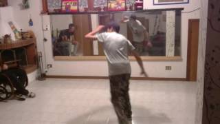 Bboy Andrew training 2013