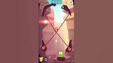 Cut The Rope 2 Level 44 ( 3 Stars,51 Fruits, 3 Stars + Beat The Timer )