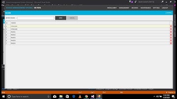 School Management System | Part 13. Manage Room