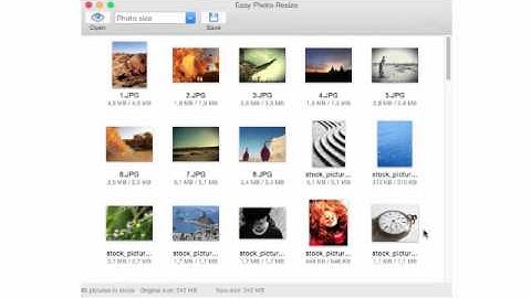 Getting Started With Easy Photo Resize Mac App