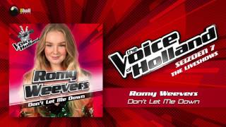 Romy Weevers - Don't Let Me Down (The Voice of Holland 2016/2017 Liveshow 2 Audio)