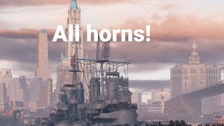 Wows all horns