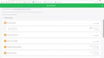 Setting up a Workflow in SDL Language Cloud