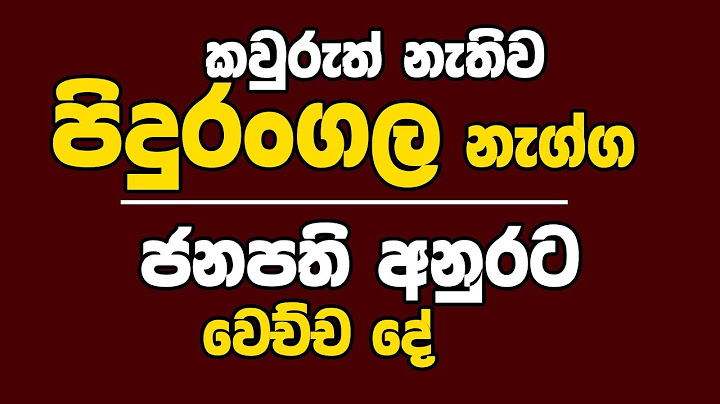 කවුරුත් නැතිව පිදුරංගල නැග්ග ජනපති අනුරට වෙච්ච දේ | Kanin Konin | Neth News