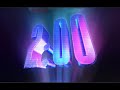 Electronic Synth Hologram 2 Minute Countdown timer