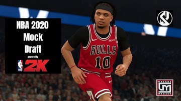 NBA Mock Draft 2020 - Powered by NBA 2K20 - Realistic Cyberface Draft Class