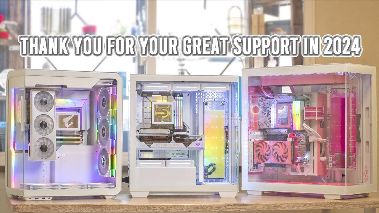 Less Customizable 2024's Tube-less Custom WaterCooled PC Beauty! - YouTube