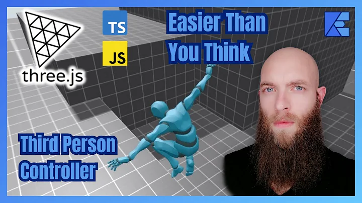 Three.js Third Person Controller with Rogue Engine | Make games with JavaScript and TypeScript