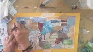 #ArtJournalJAZZ  - Memorial Day Sort of