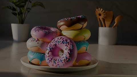 Donut Animation (Tutorial from @blenderguru )