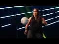Yo Soy: Katia Palma demostró sus habilidades con el balón