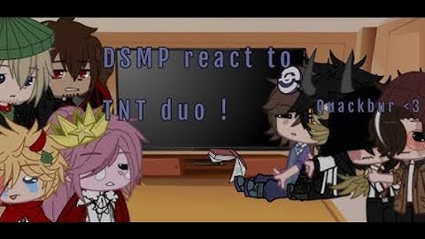 | DSMP React to TNT DUO | Part 2 ! | Read Desc | 3K special ! 😭💗✨- Reposted -