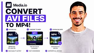 How To Convert AVI Files To MP4 Using Media.io (Full Guide)