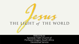 AFC of Portland Oregon South Africa Youth Music Concert  25.06.2021
