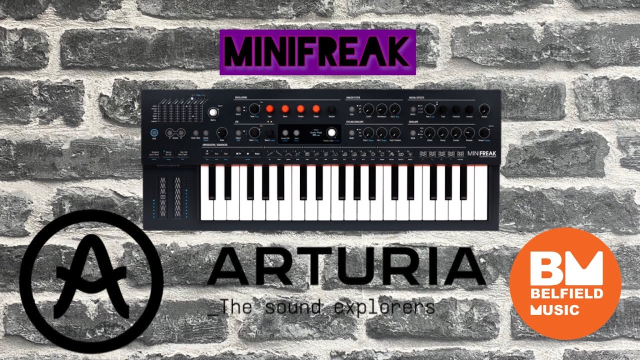 Arturia Minifreak Synthesizer exploration with Jakub from Arturia