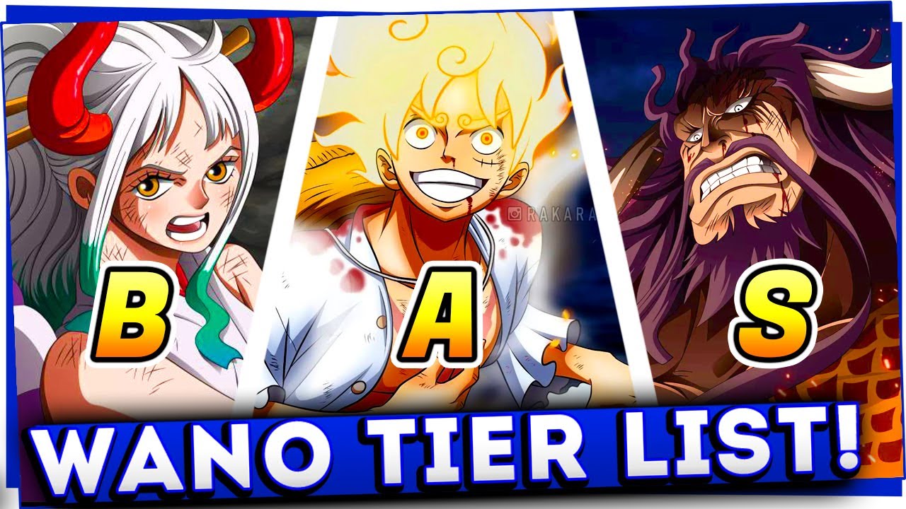 Create a Arcos do MANGÁ de One Piece (Até País de Wano) Tier List