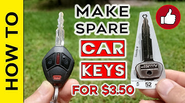 How To Make Spare Car Key for $3.50