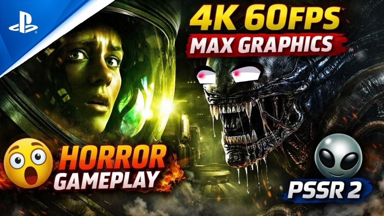 ALIEN: ISOLATION PS5 PRO 🔥 4K 60FPS MAX GRAPHICS (PSSR 2) – PURE HORROR ...