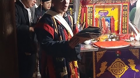 pay tâng đám ma  người dân tộc Tày ở xã vĩnh phúc huyện Bắc Quang tỉnh Hà Giang (đội tạo pú nhập)