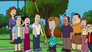 American Dad - Roger as Kevin Bacon