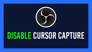 obs: how to disable cursor in display/game/window capture