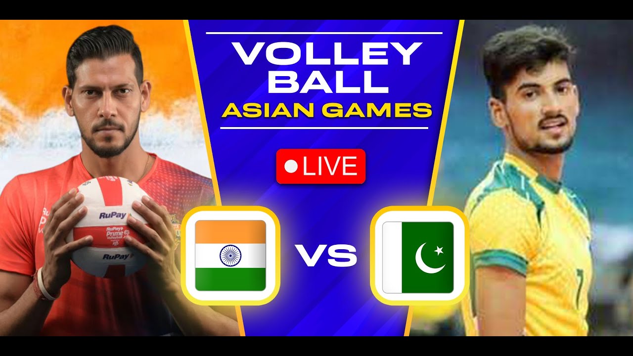 Asian Games 2023 Volleyball Live India Vs Pakistan