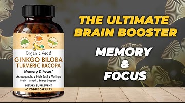 Organic Veda Ginkgo Biloba Brain Supplement Review 🌿🧠 | Boost Memory, Focus & Mood Naturally
