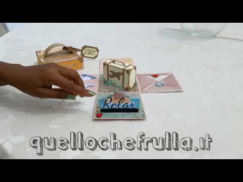 Wedding Explosion Box con Twister Card interna