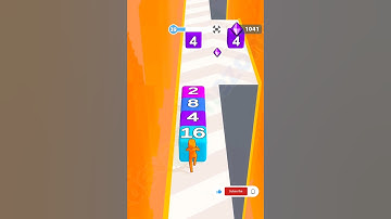 2048 | 2048 | 2048 Run 3D- all levels iOS Android 2048 gameplay #devagamezone #cutiepie22yt #fyp