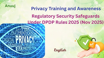 Reasonable Security Safeguards Under DPDP Rules 2025, English Edition