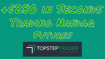 Lets Get Funded Topstep Combine Step 1 Day 3 $280 In 1 second