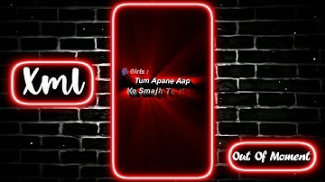 New Attitude Xml 💥🥵 | New Trend Xml 🔥🦋 | New Xml File 🎟️💓 | Alight Motion Video Editing ❤️🥀 |