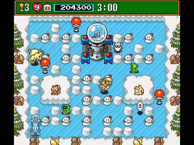 Super Bomberman 3 (SNES) - online game