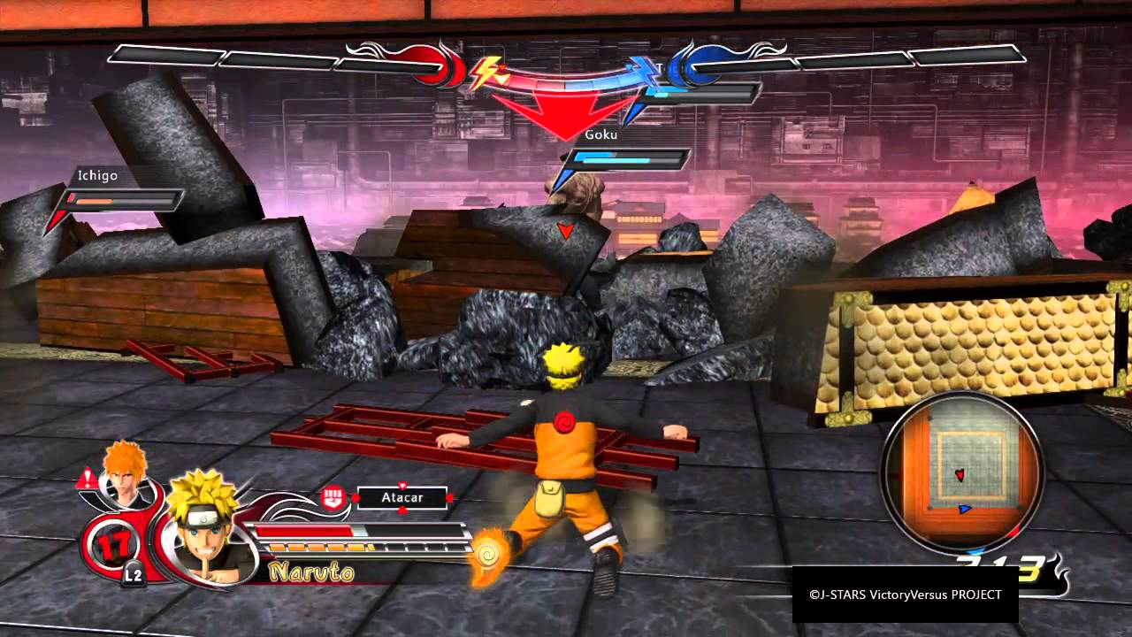 JSTARS Victory VS+ naruto,seiya,ichigo vs gintoki,goku,toguro YouTube