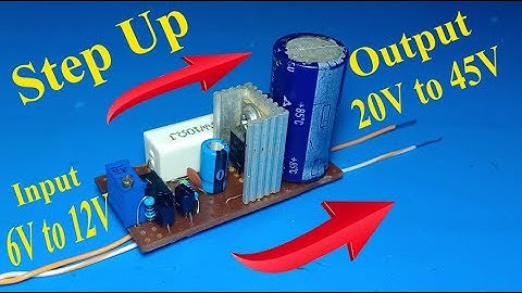 50W Step up , 6V to 30V DC to DC step up boost converter