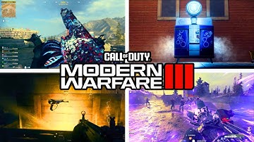 WONDER WEAPONS, PERKS, & MORE! (MW3 Zombies GAMEPLAY!)