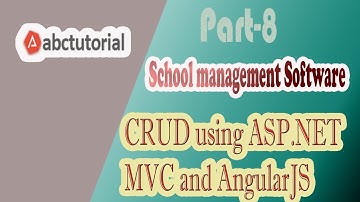 SMS-08: CRUD Create Retrieve Edit Delete using AngularJS ASP.NET MVC