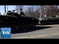 Ukrainian Forces Capture Russian Military Vehicles
