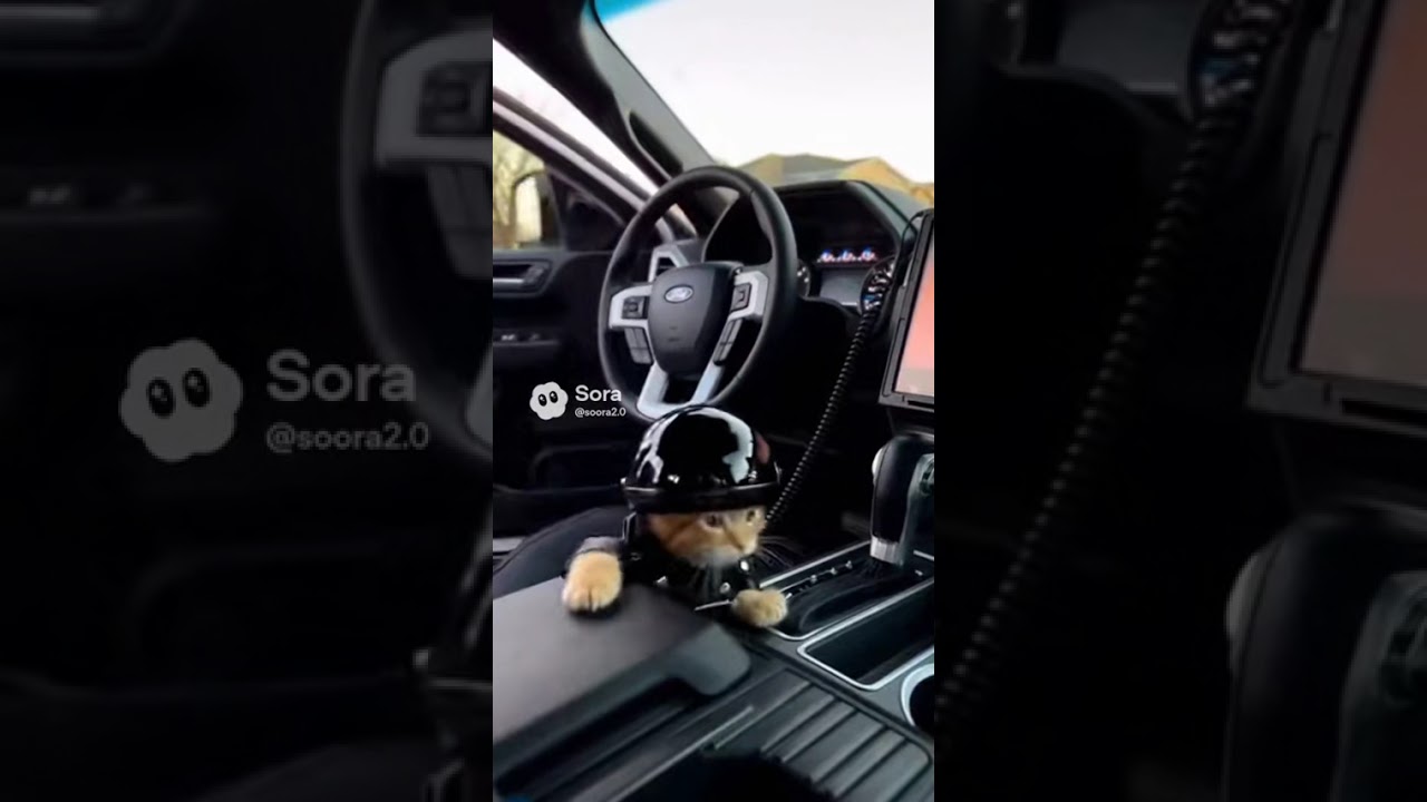 Cat STEALS Police Car After Traffic Stop Gone WRONG! 😹🚔 